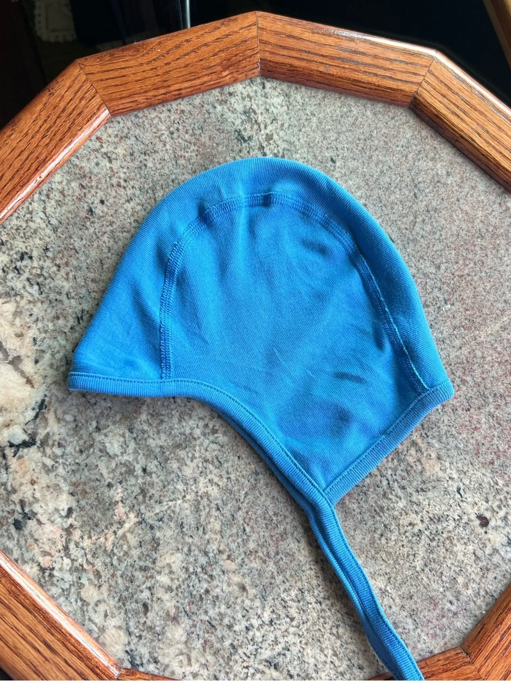 S Hanna Andersson Organic Cotton Blue Cap